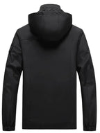 Heren Waterdichte Winddichte Outdoor Jas Met Verstelbare Capuchon