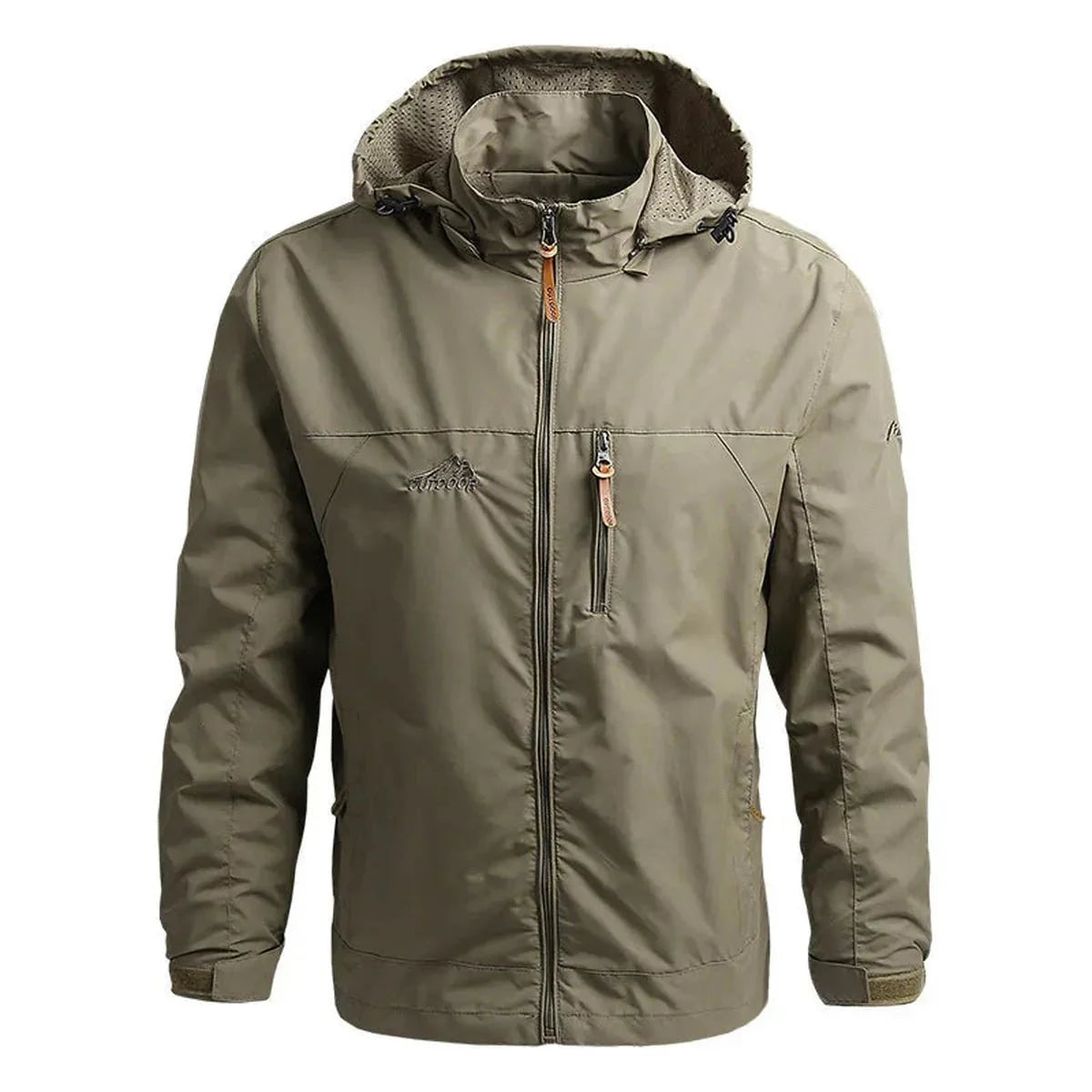 Heren Winddichte Waterafstotende Softshell Jas Met Capuchon