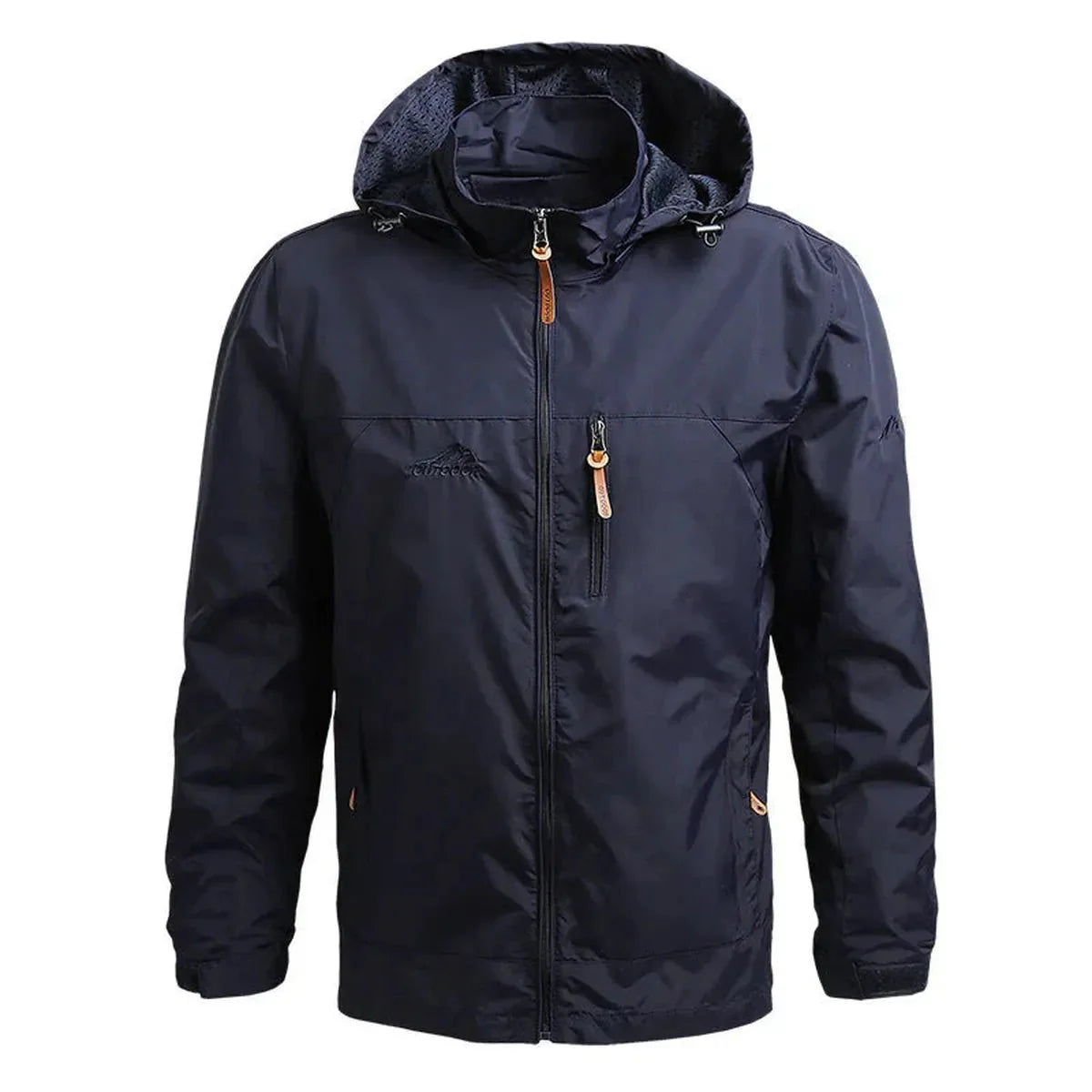 Heren Winddichte Waterafstotende Softshell Jas Met Capuchon