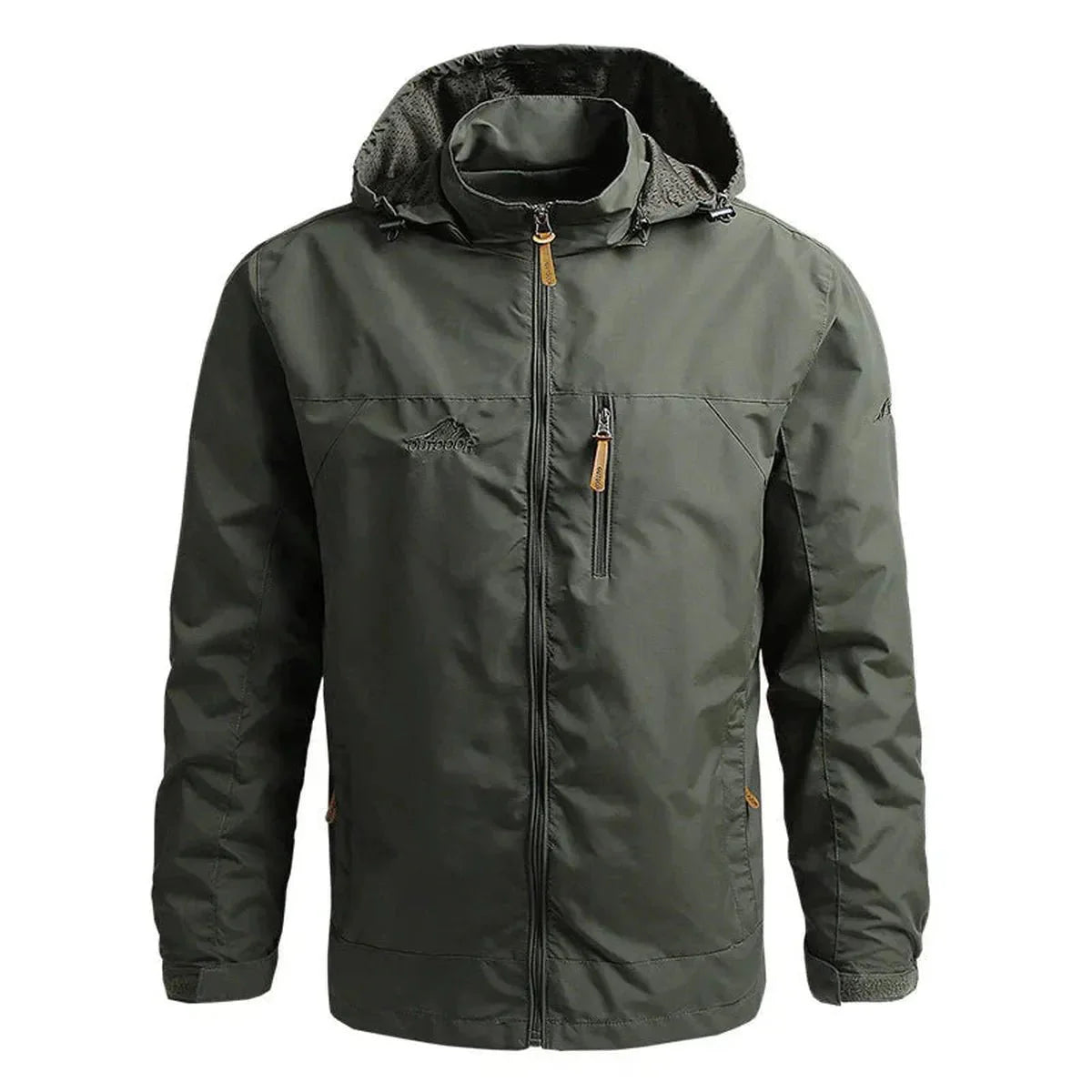 Heren Winddichte Waterafstotende Softshell Jas Met Capuchon