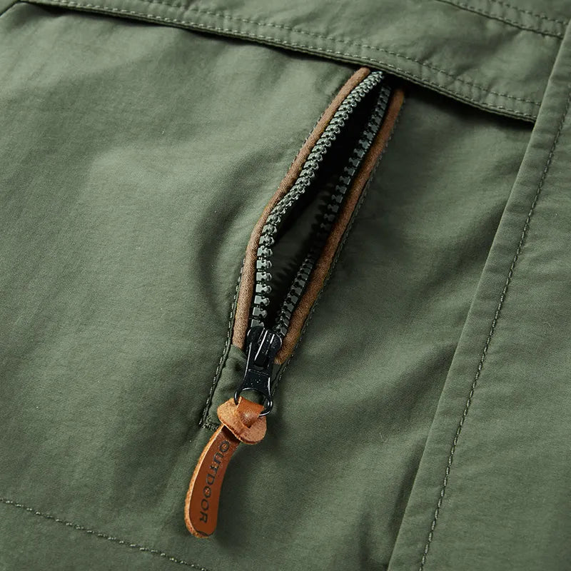 Heren Winter Parka Met Fleece Voering En Nepbont Capuchon