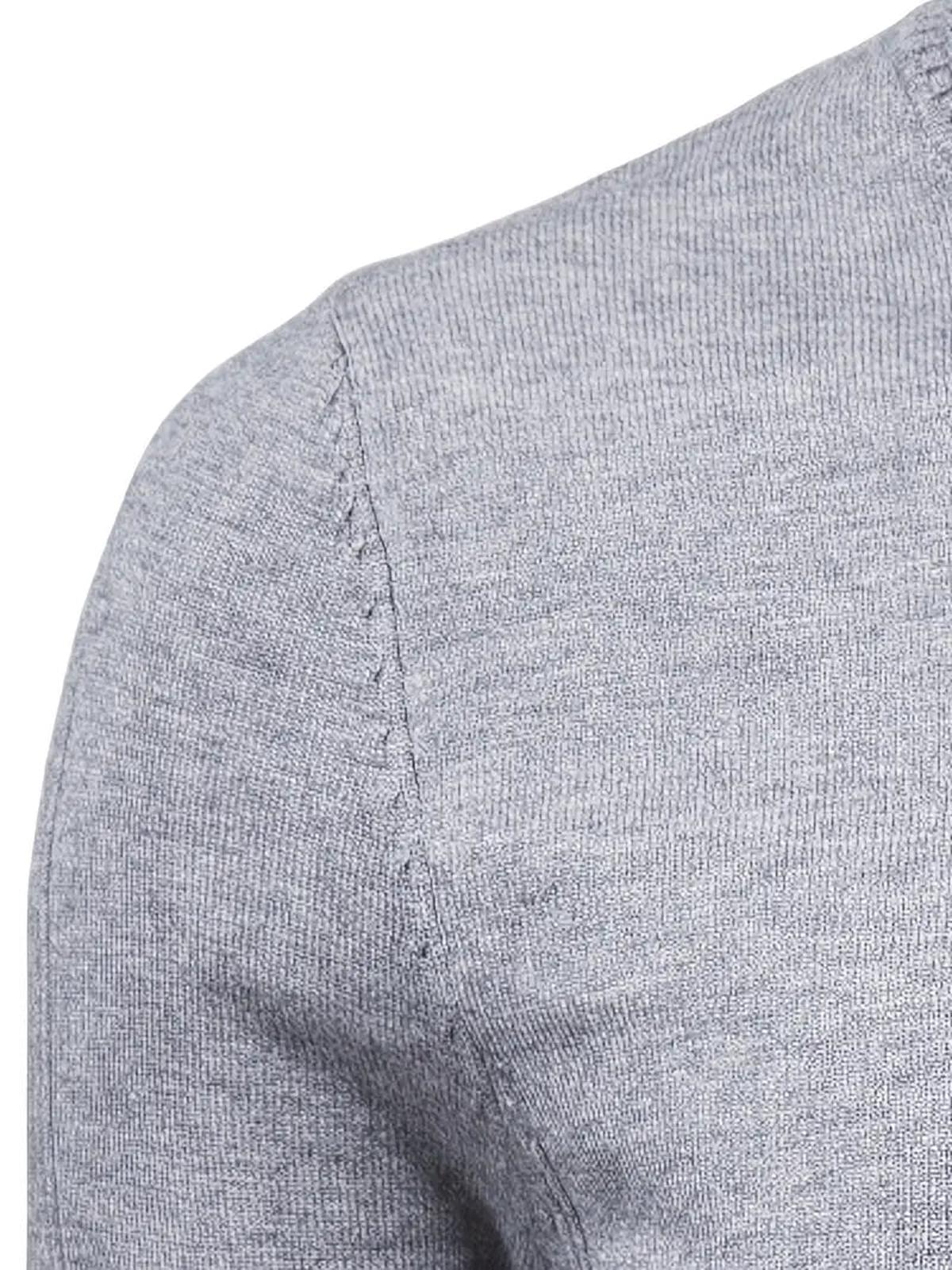Heren Zachte Brei Slim Fit Coltrui