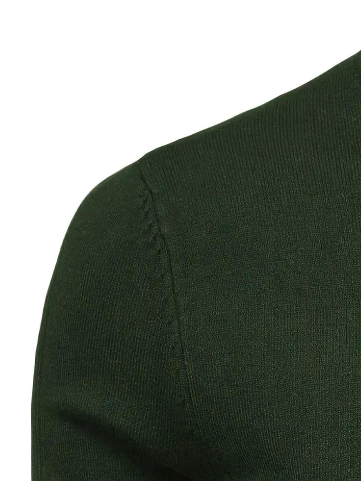 Heren Zachte Brei Slim Fit Coltrui