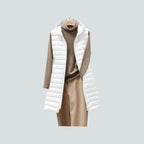 Hooded Gewatteerde Mouwloze Bodywarmer Voor Dames