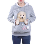 Katten Hoodie met Zak en Zachte Stof voor een Haarvrij Huis