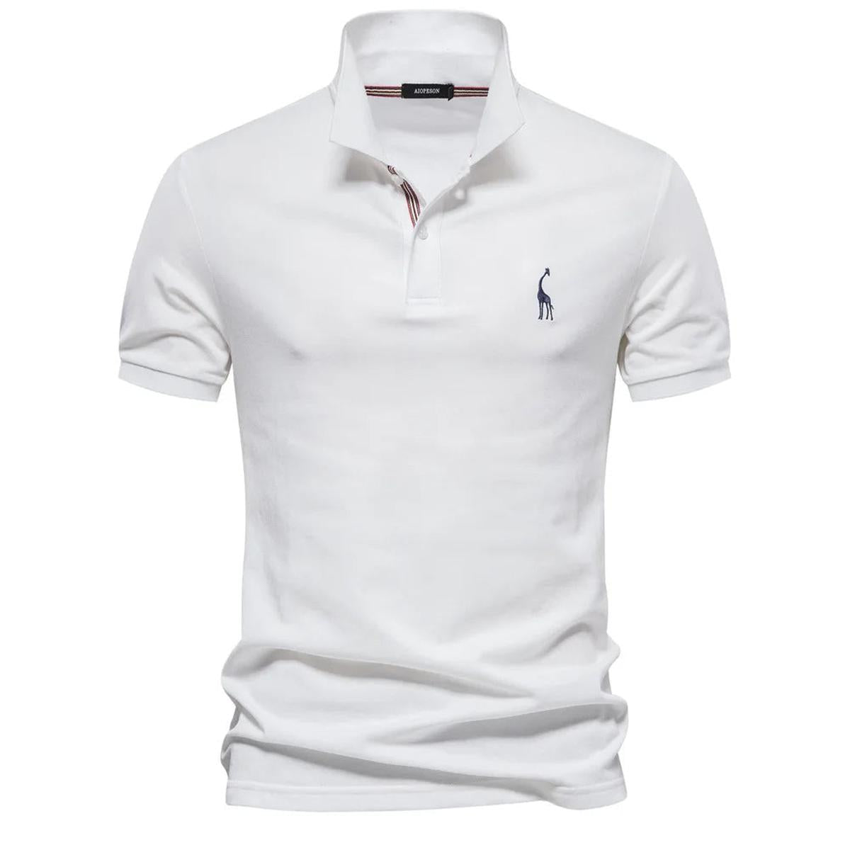 Klassiek Heren Poloshirt met Geborduurd Logo