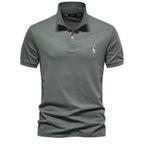 Klassiek Heren Poloshirt met Geborduurd Logo