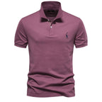 Klassiek Heren Poloshirt met Geborduurd Logo