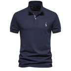 Klassiek Heren Poloshirt met Geborduurd Logo