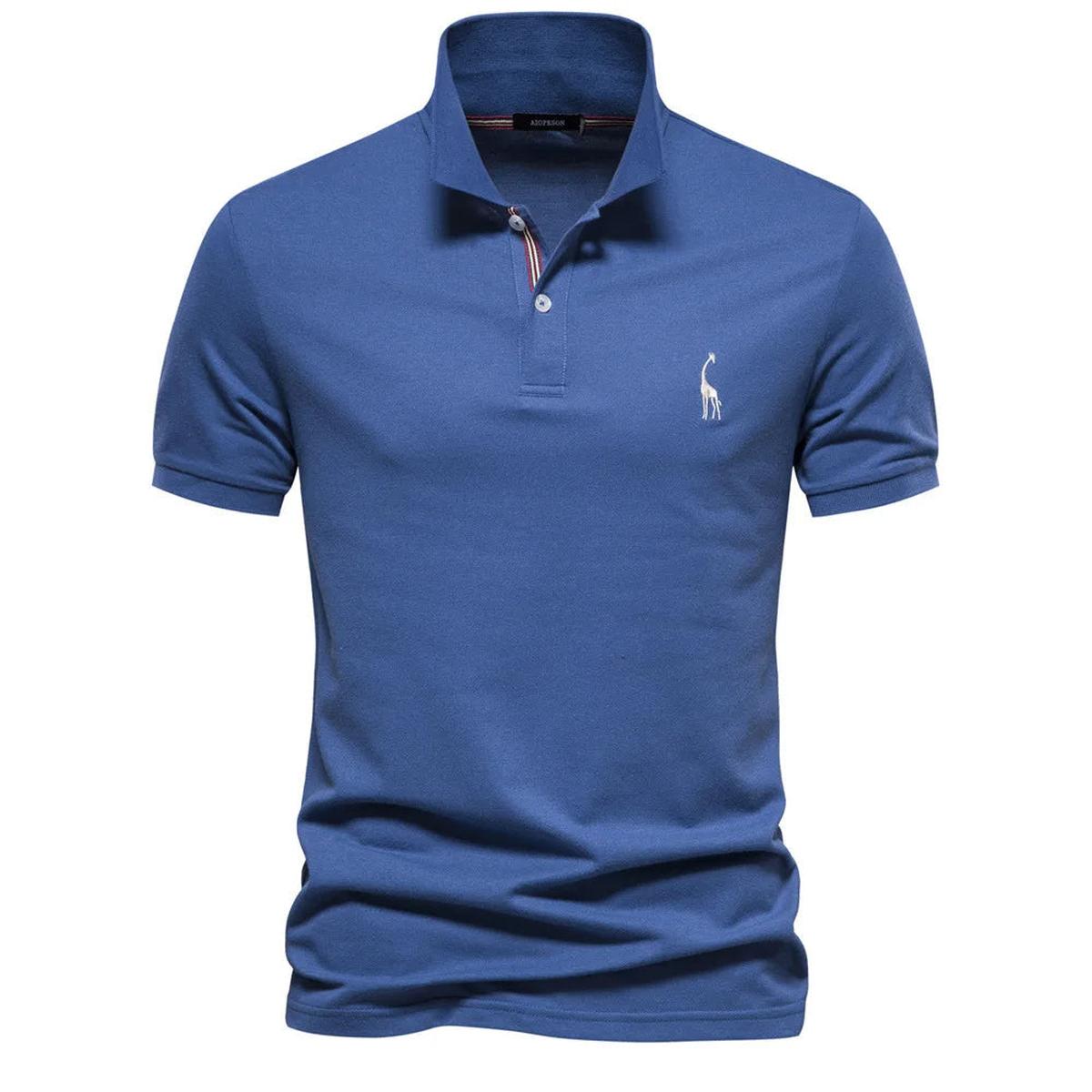 Klassiek Heren Poloshirt met Geborduurd Logo