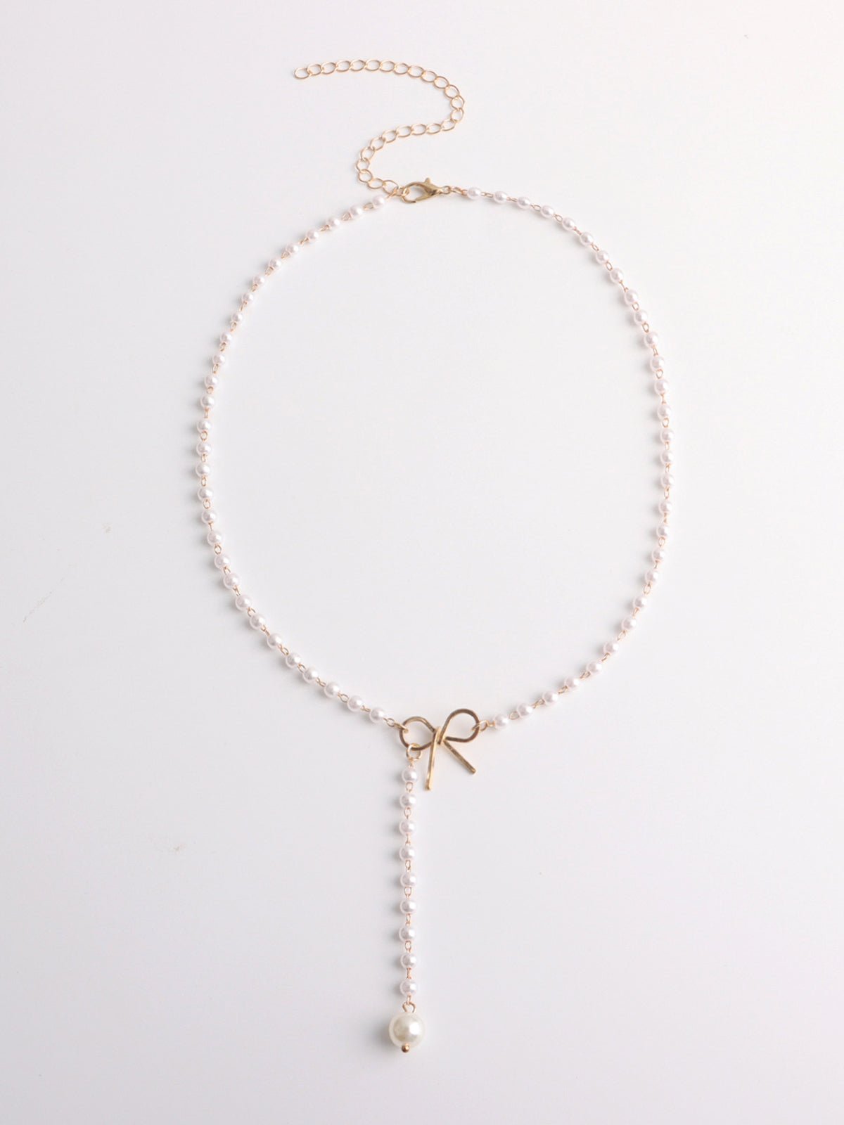 Kunstparelstrik Hanger Ketting