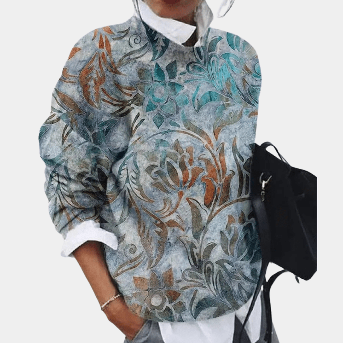 Lente Dames Geprinte Trui - Meerdere Kleuren, Maten S-2XL