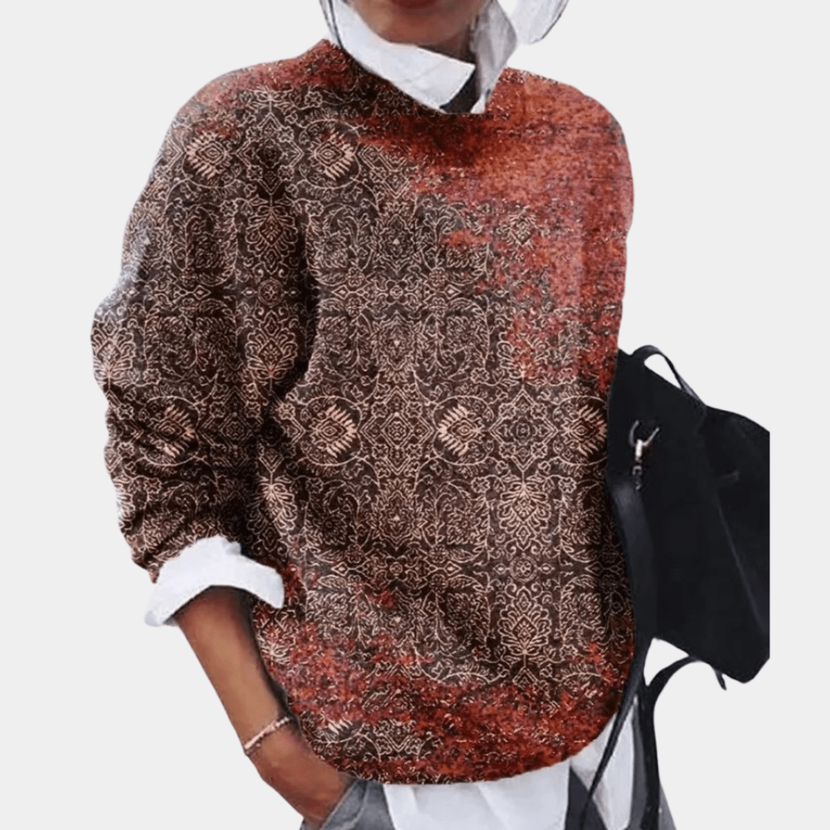 Lente Dames Geprinte Trui - Meerdere Kleuren, Maten S-2XL