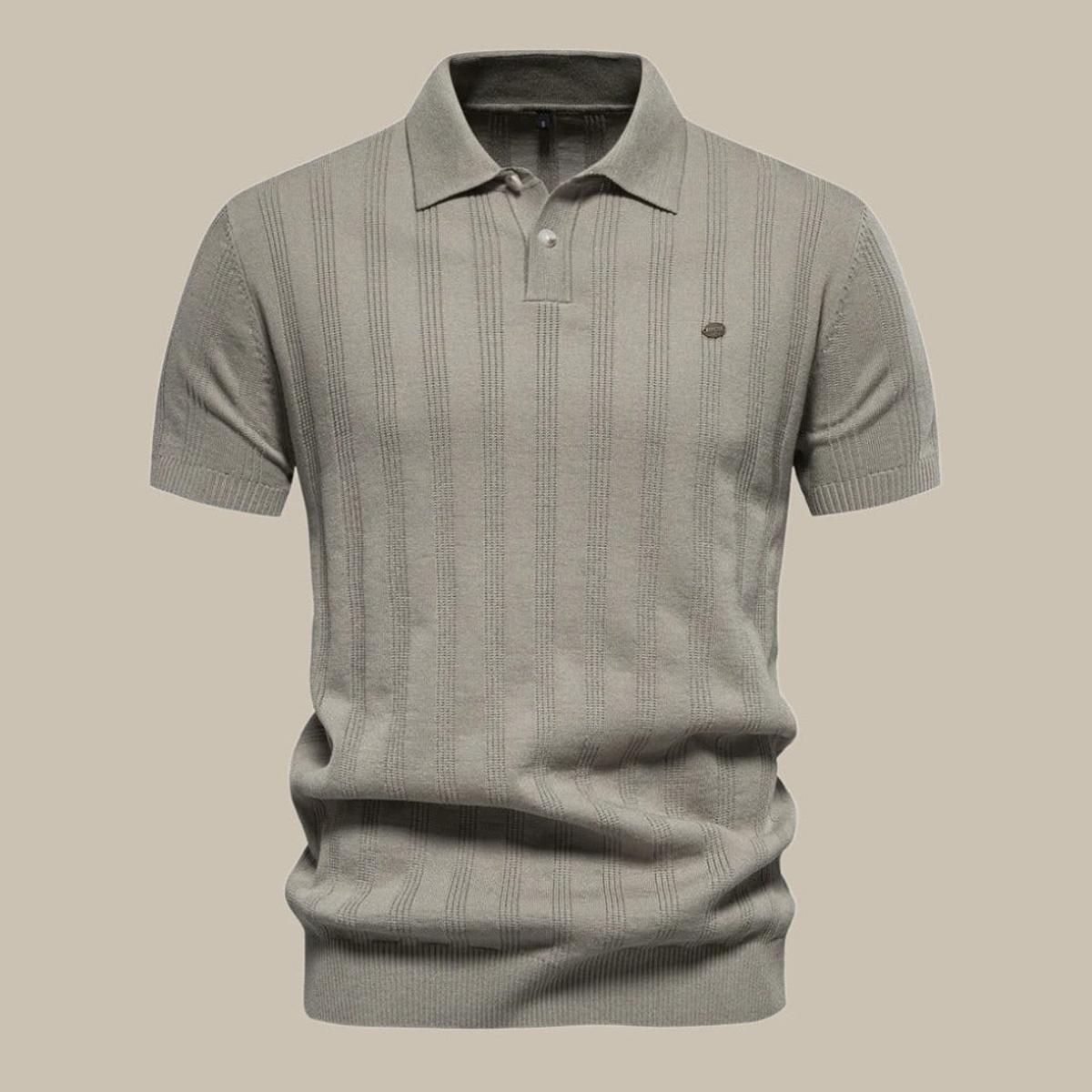 Lichte Merino Wol Polo Shirt voor Dagelijks Gebruik