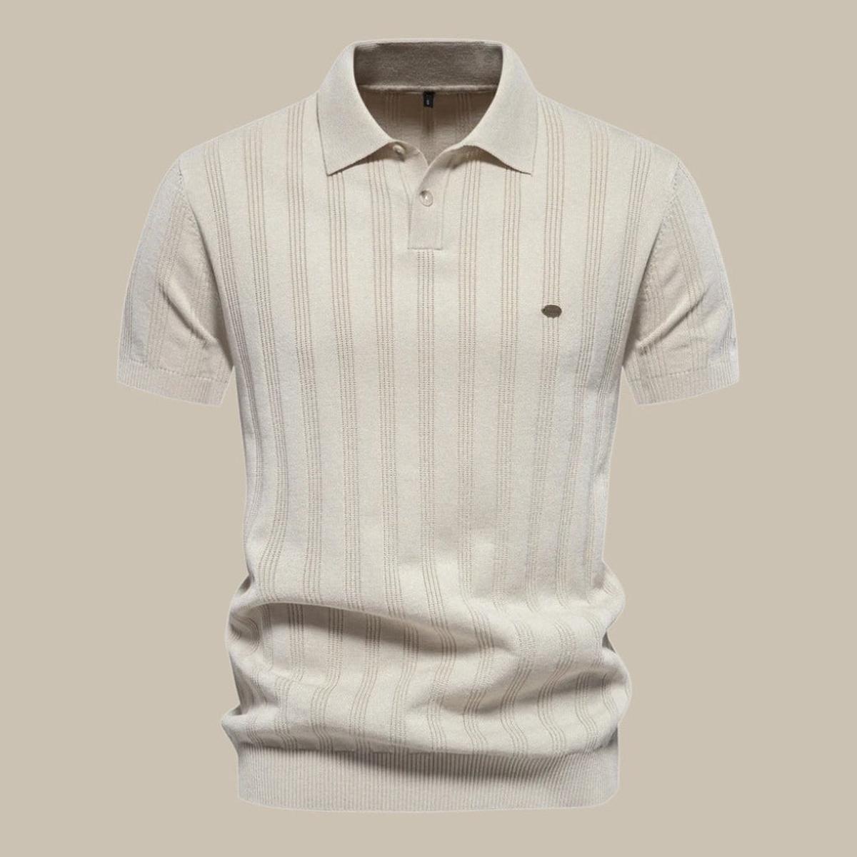 Lichte Merino Wol Polo Shirt voor Dagelijks Gebruik
