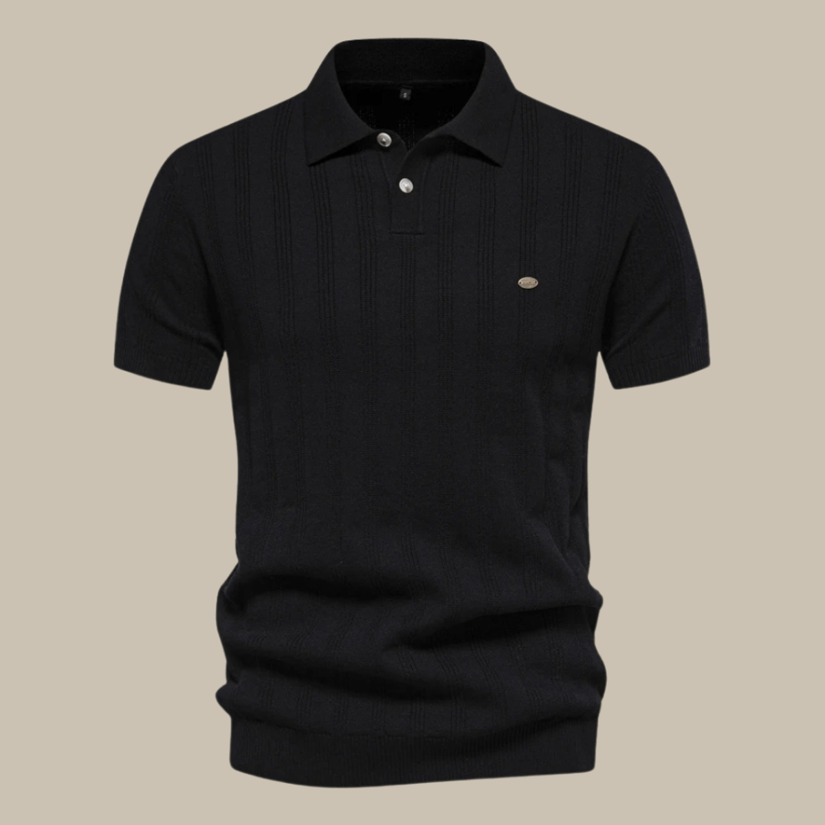 Lichte Merino Wol Polo Shirt voor Dagelijks Gebruik