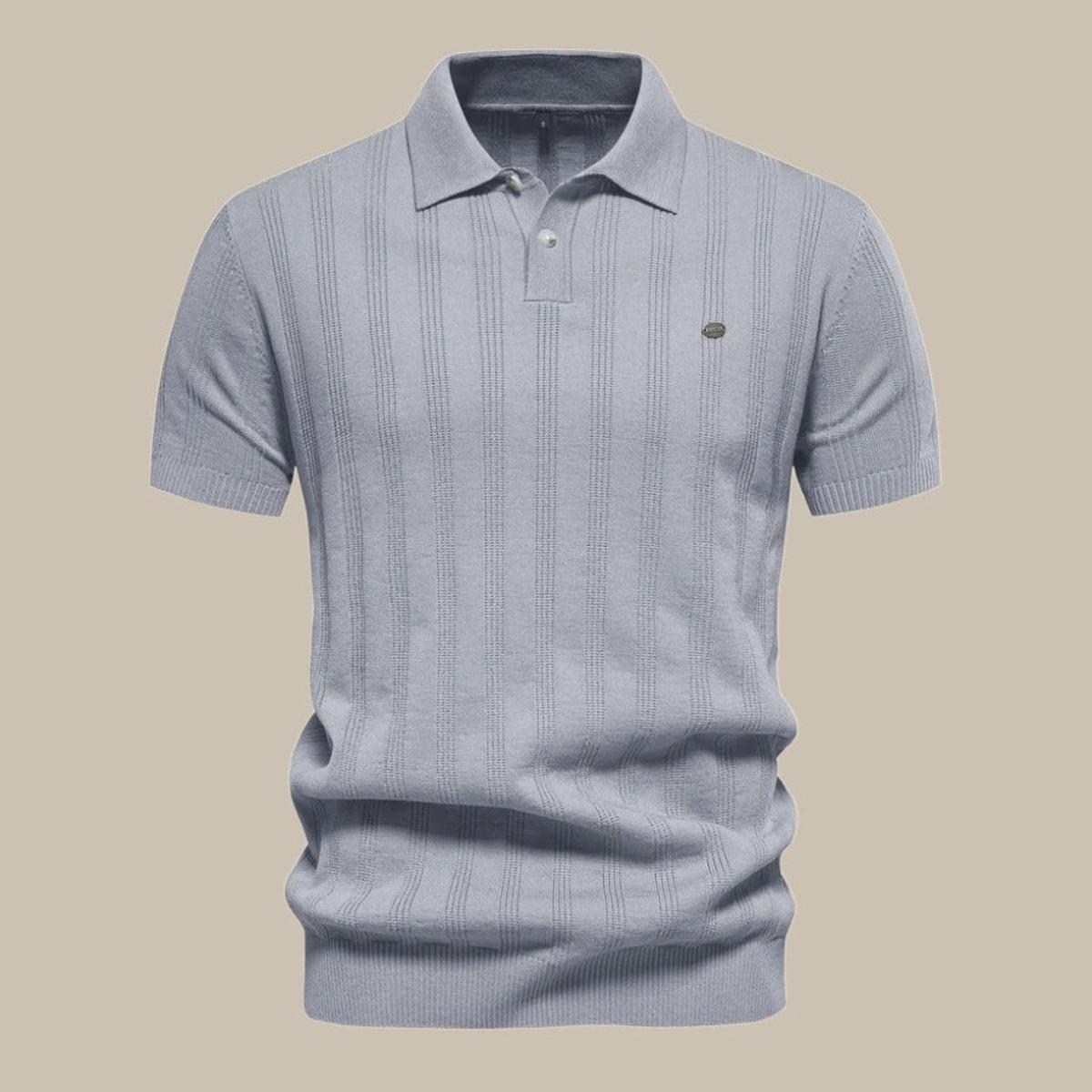 Lichte Merino Wol Polo Shirt voor Dagelijks Gebruik