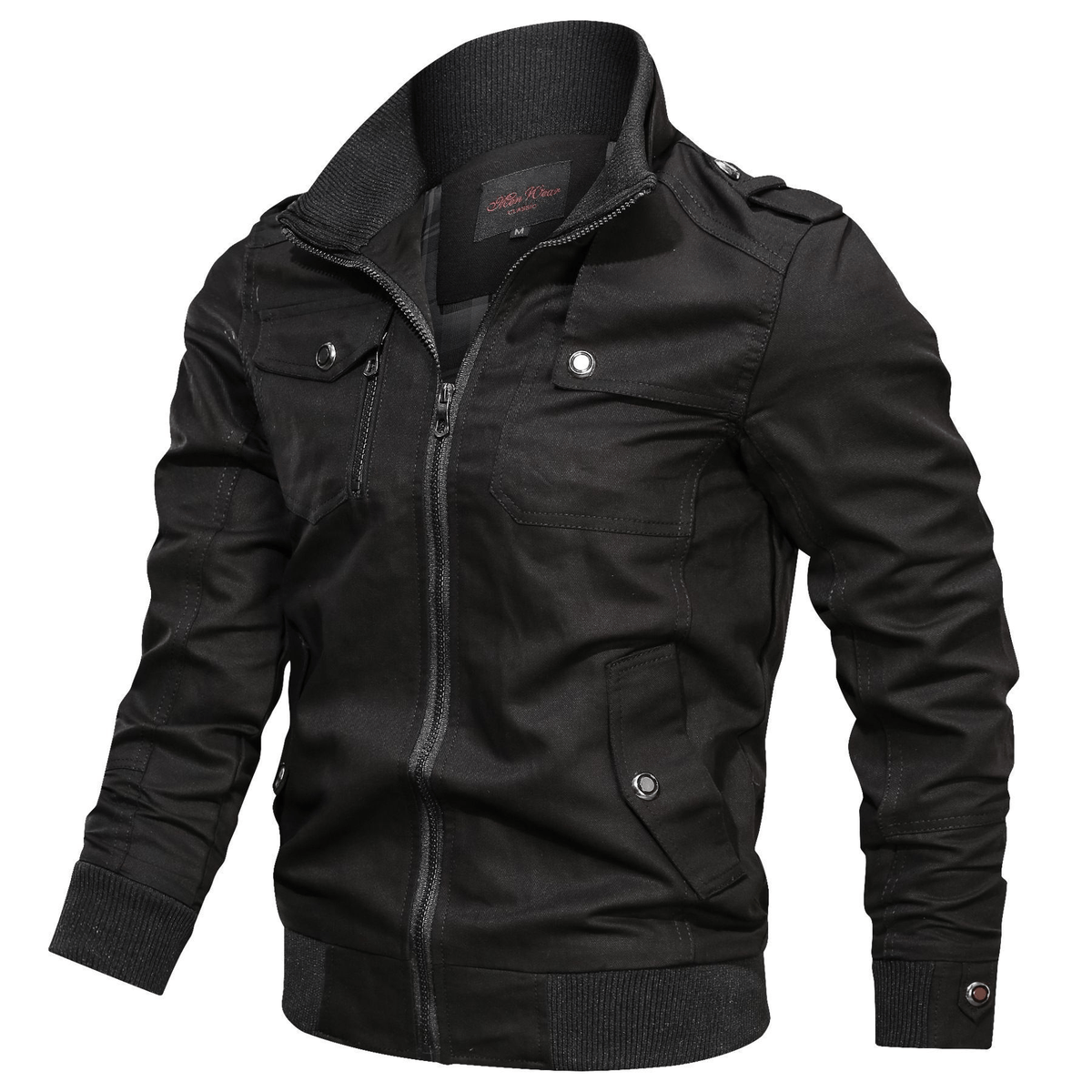 Lichtgewicht Casual Bomberjack