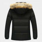 Lichtgewicht Gewatteerde Jas Met Capuchon Voor Mannen