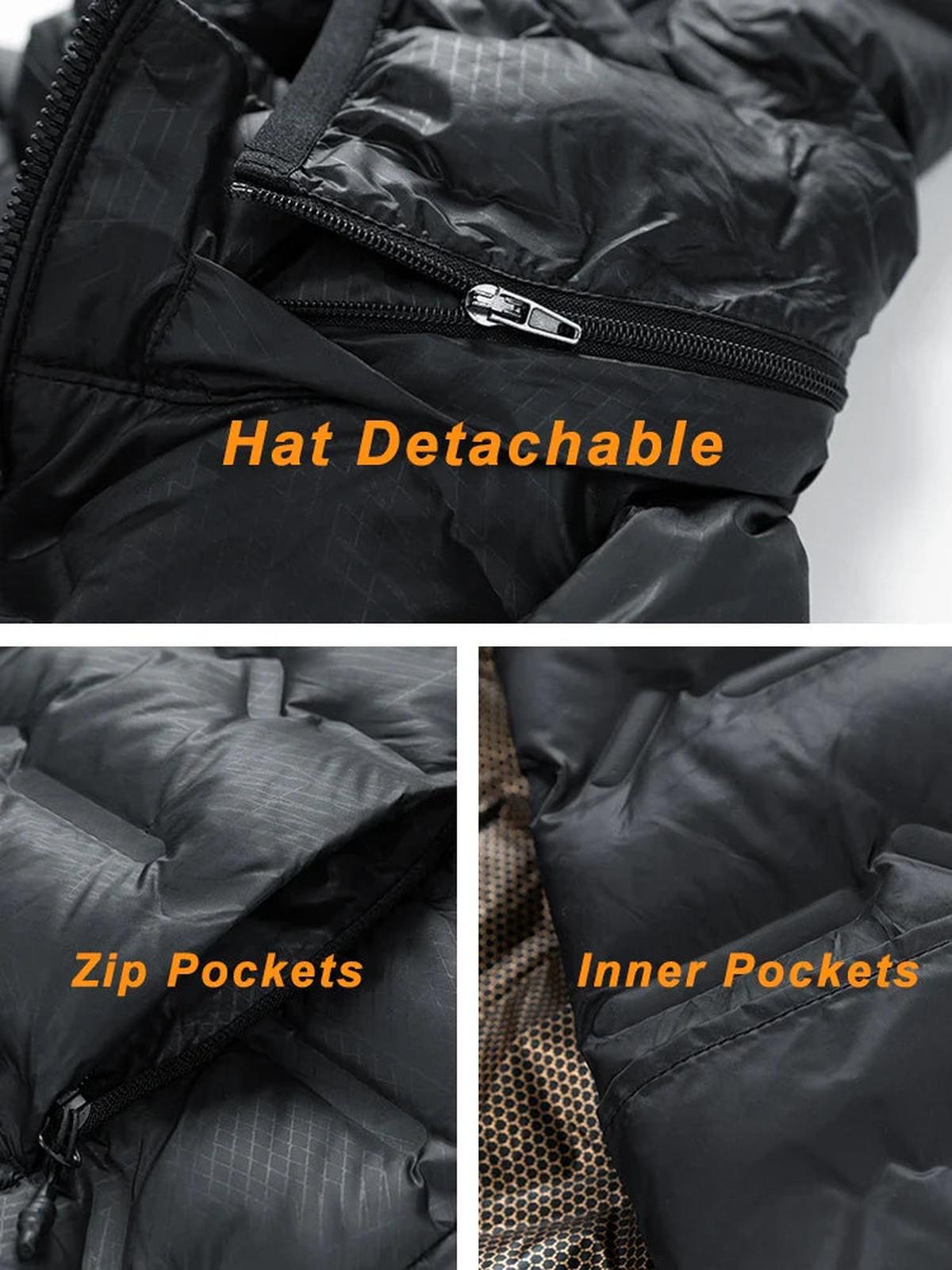 Lichtgewicht Hoodie-Jack voor Mannen