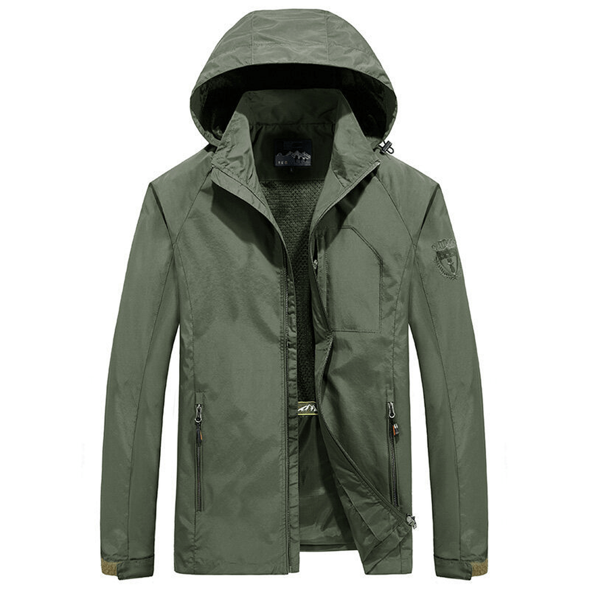 Lichtgewicht Snel-Drogend Hooded Outdoor Jack