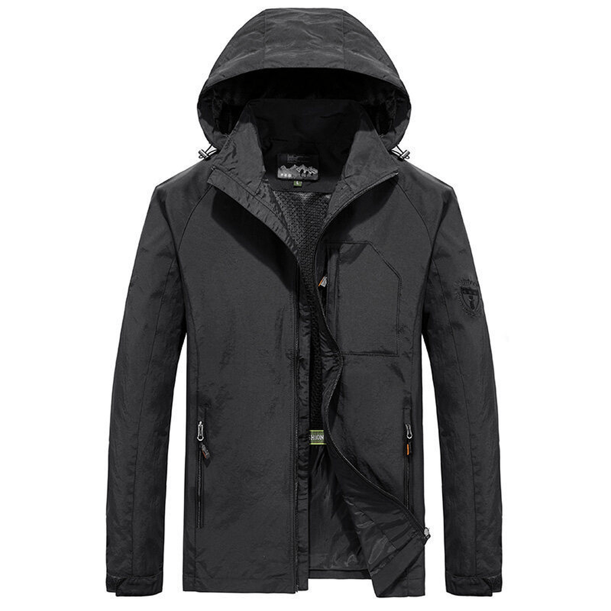 Lichtgewicht Snel-Drogend Hooded Outdoor Jack