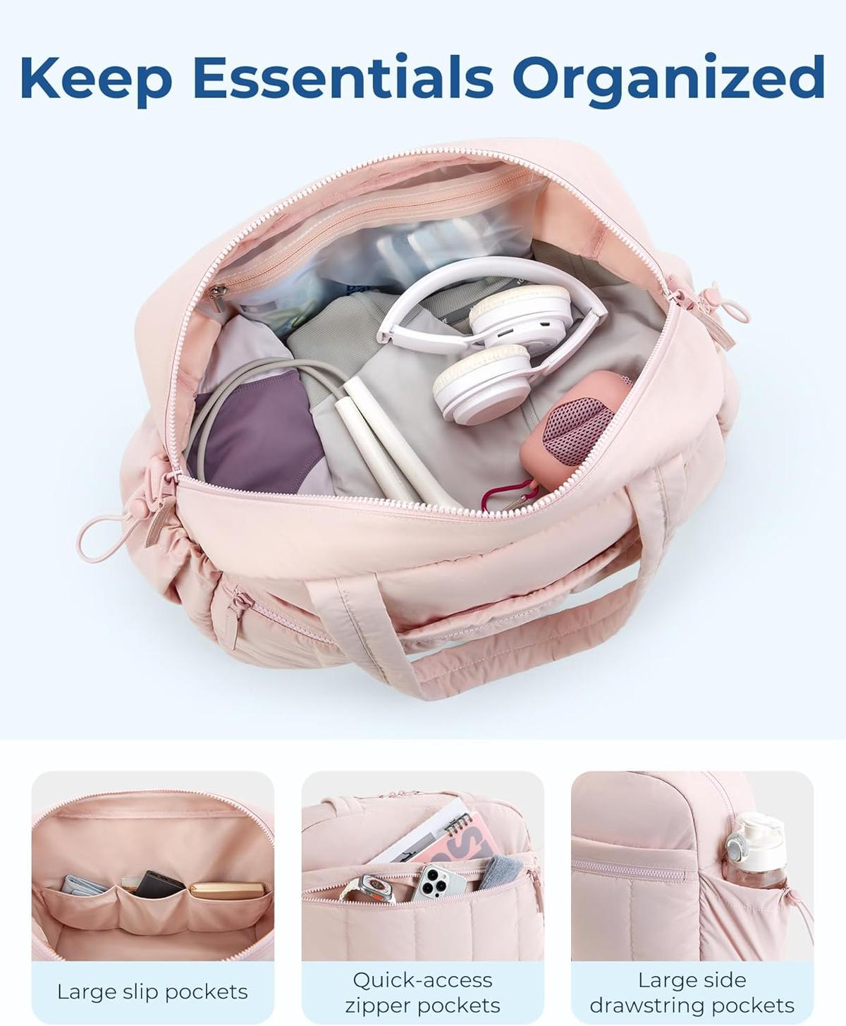 Lichtgewicht Waterdichte Sporttas Voor Vrouwen Met Waterdicht Vak