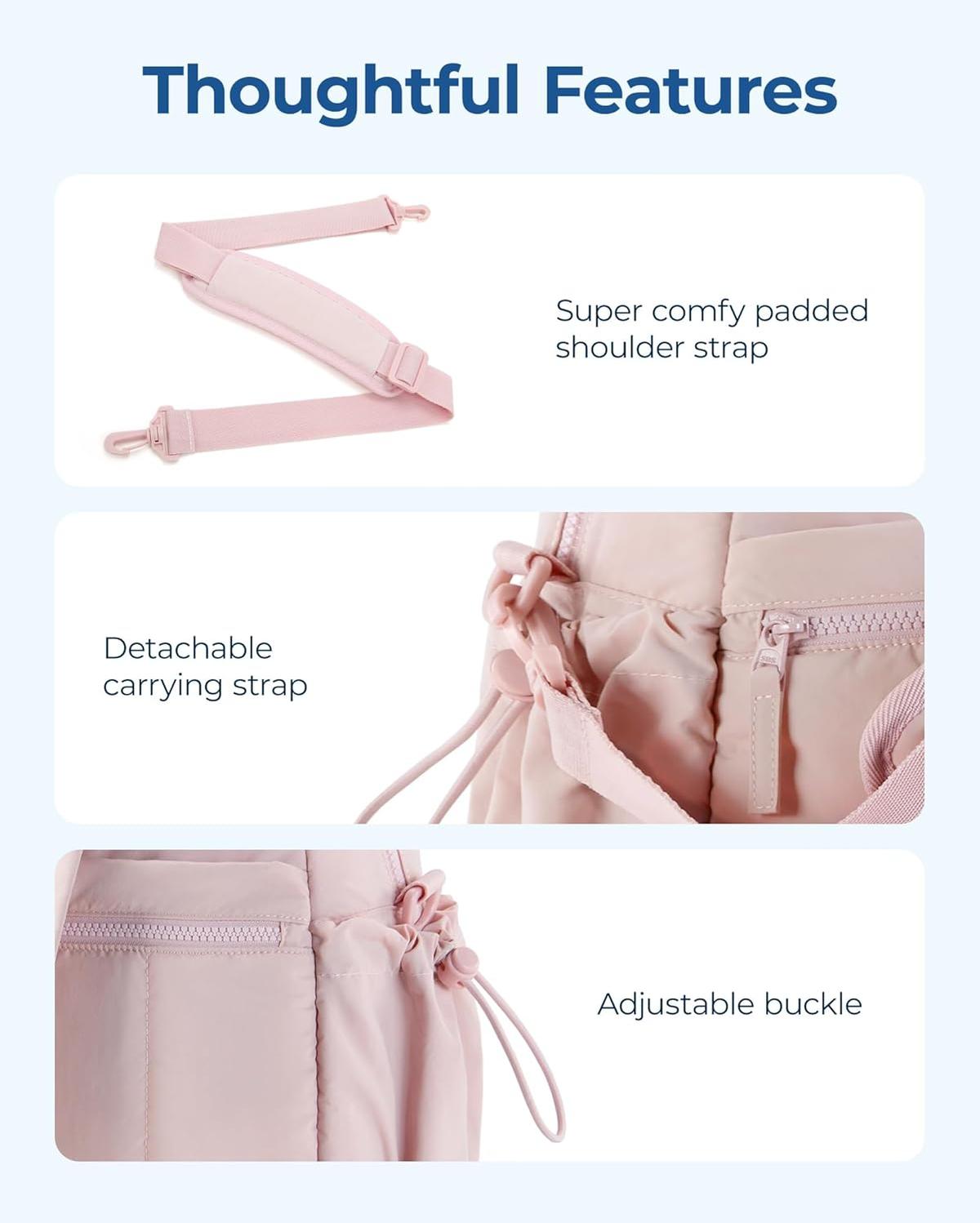 Lichtgewicht Waterdichte Sporttas Voor Vrouwen Met Waterdicht Vak