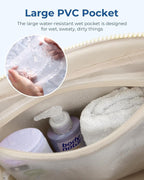 Lichtgewicht Waterdichte Sporttas Voor Vrouwen Met Waterdicht Vak