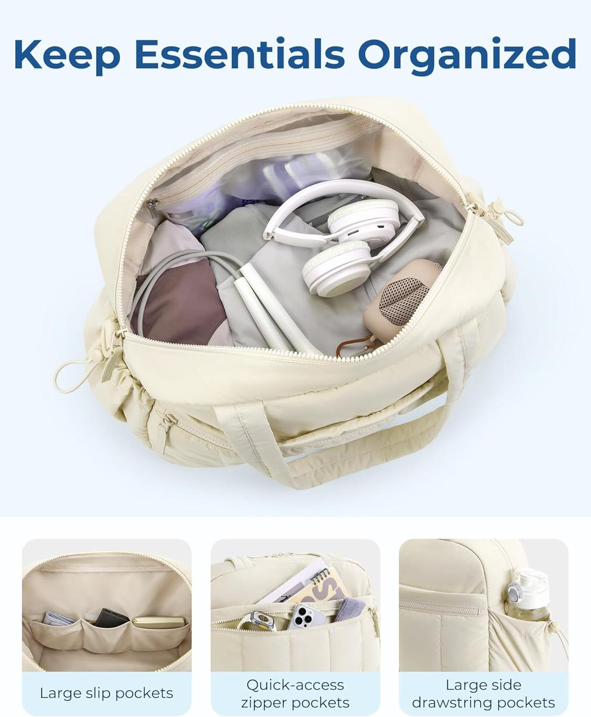 Lichtgewicht Waterdichte Sporttas Voor Vrouwen Met Waterdicht Vak