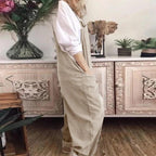 Lichtgewicht Zomer Jumpsuit Met Verstelbare Banden En Zakken