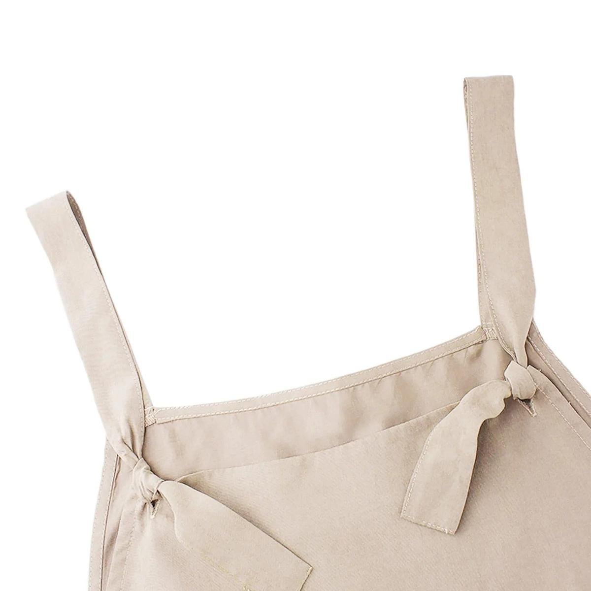 Lichtgewicht Zomer Jumpsuit Met Verstelbare Banden En Zakken