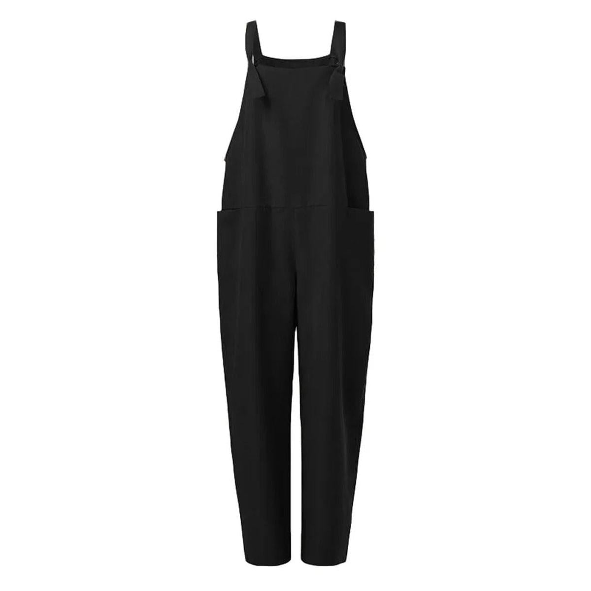 Lichtgewicht Zomer Jumpsuit Met Verstelbare Banden En Zakken