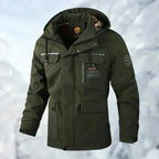 Mid-Length Capuchon Windbreaker Jas voor Buiten