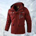 Mid-Length Capuchon Windbreaker Jas voor Buiten