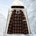 Mid-Length Capuchon Windbreaker Jas voor Buiten