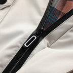 Mid-Length Capuchon Windbreaker Jas voor Buiten