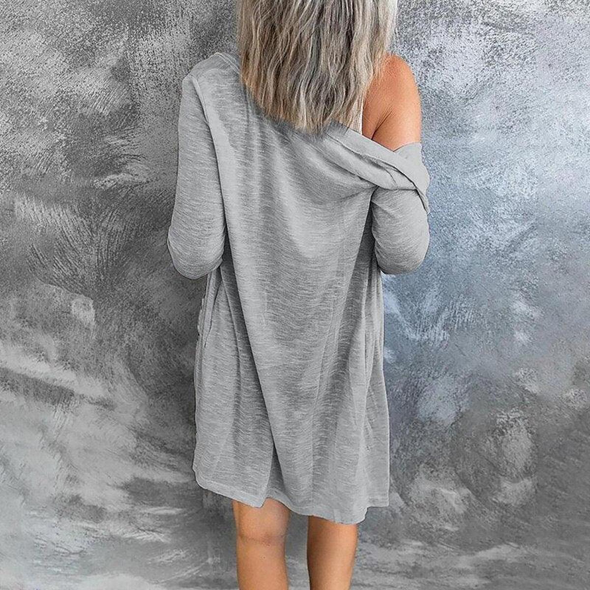 Modern Damesvest met Knopen