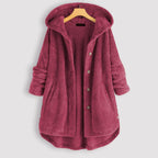 Omkeerbare Fleece Hoodie Voor Vrouwen - Stijlvolle En Warme Winterjas
