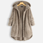 Omkeerbare Fleece Hoodie Voor Vrouwen - Stijlvolle En Warme Winterjas