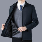 Op maat gemaakte afneembare voeringjas voor zakelijke casual kleding