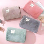 Oplaadbare Kruik Pluche Hand- en Buikverwarmer