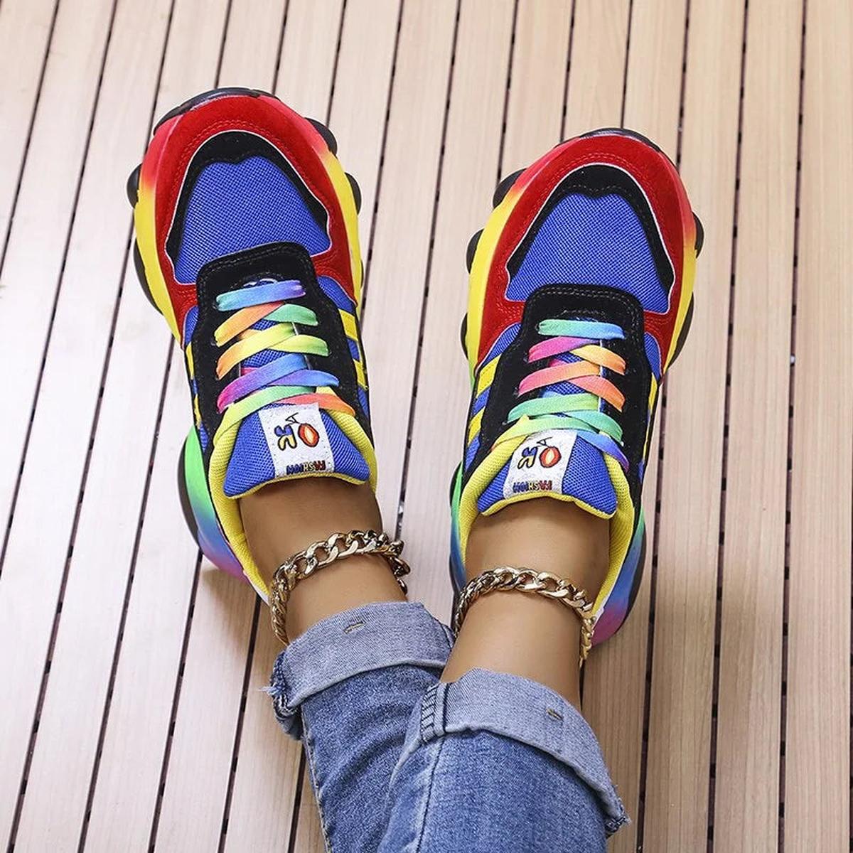 Orthopedische Sneakers met Schokabsorberende Zolen
