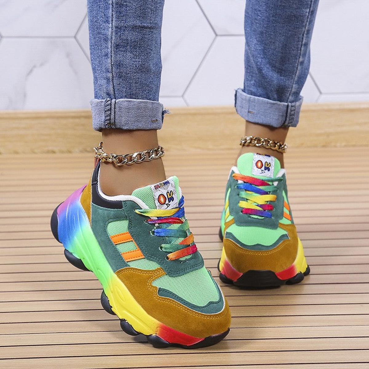 Orthopedische Sneakers met Schokabsorberende Zolen