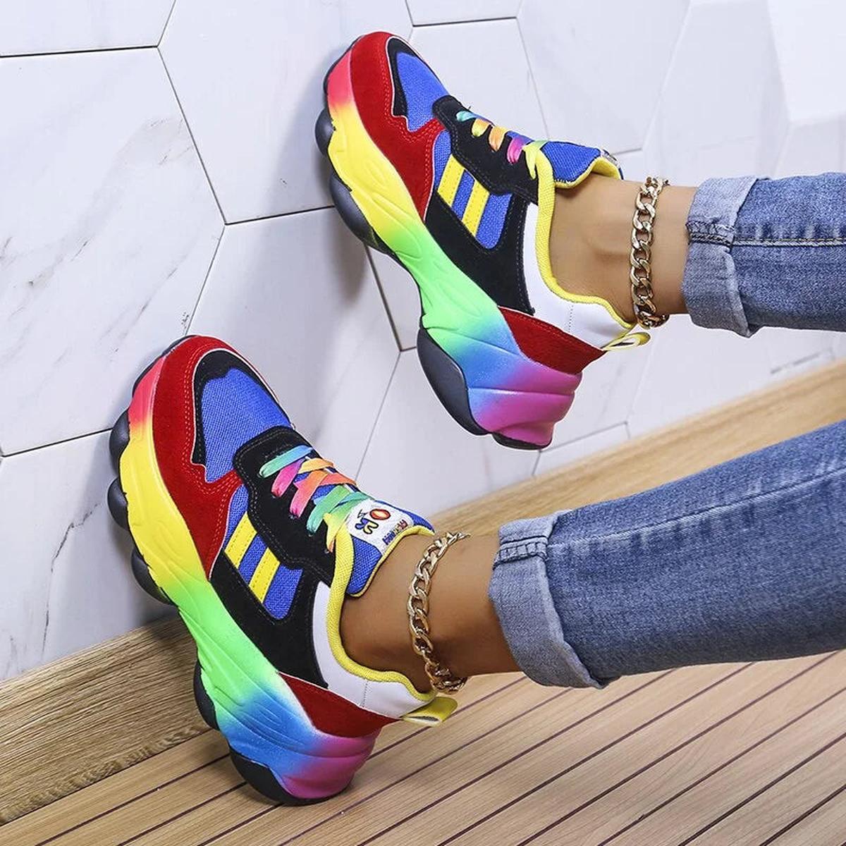 Orthopedische Sneakers met Schokabsorberende Zolen