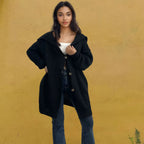 Oversized Dames Vest Met Gebreide Wol-gevoel Voor Herfst En Winter