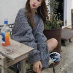 Oversized Gebreide Trui voor Herfst en Winter