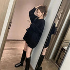 Oversized Gebreide Trui voor Herfst en Winter