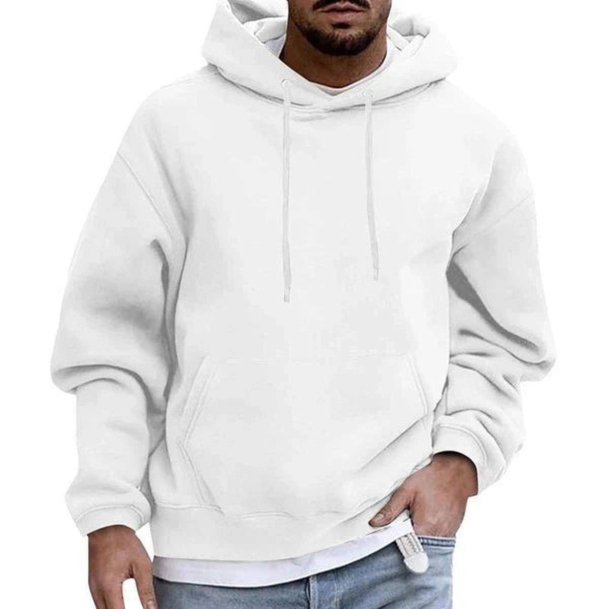 Oversized Hoodie Met Kangoeroezak En Verstelbare Capuchon