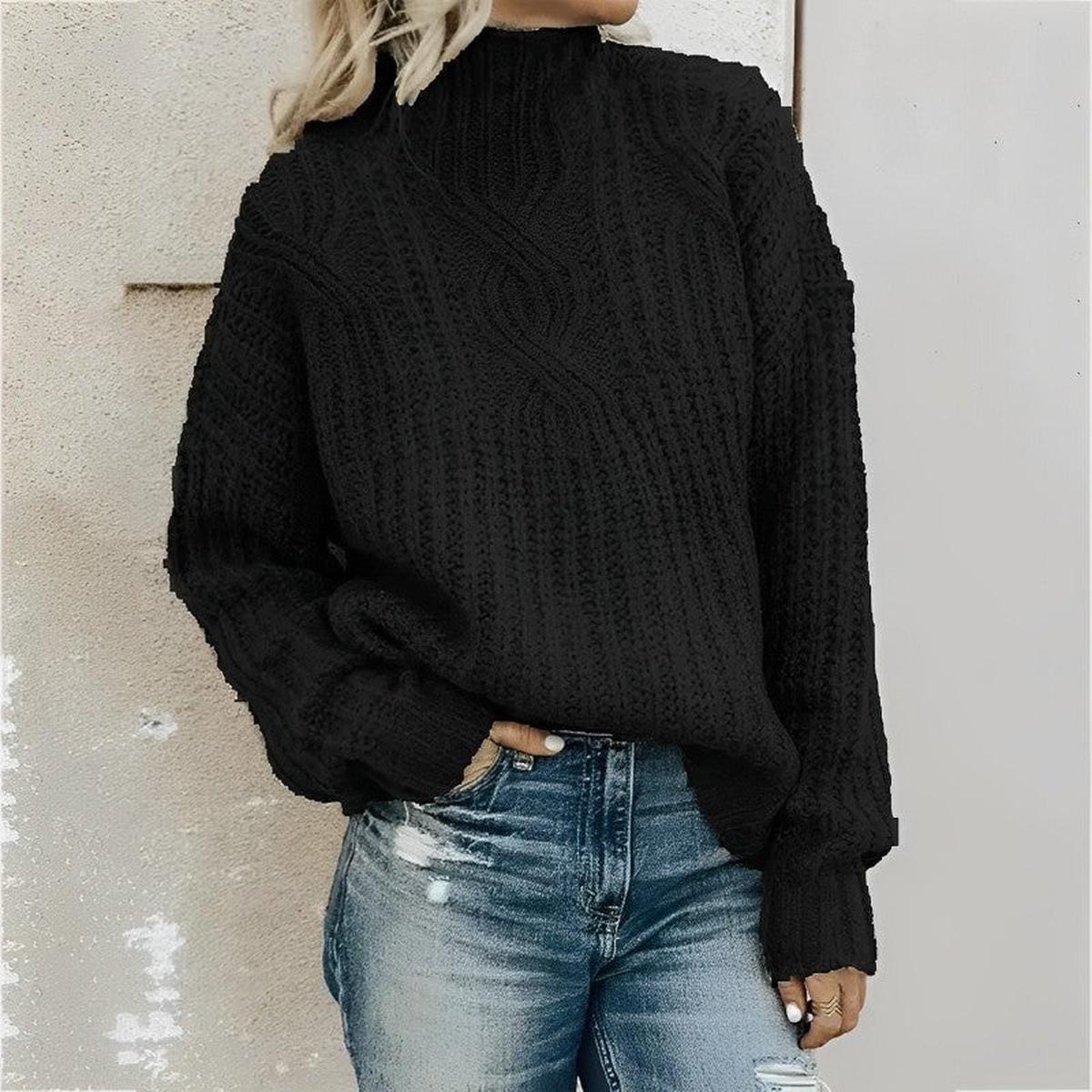 Oversized Kabelgebreide Trui Herwick voor Dames